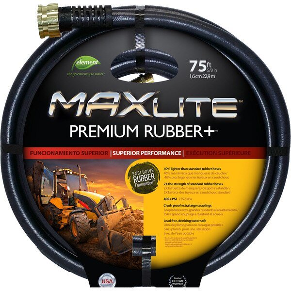 Element Maxlite Premium Rubber+ Hose, Swan, Mfr#: CELSGC58075